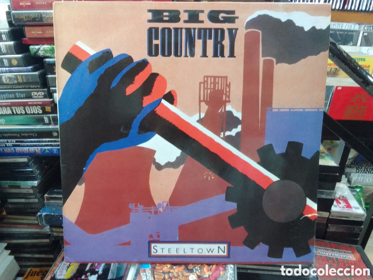 Discos de vinilo: Lp Big county,steeltown