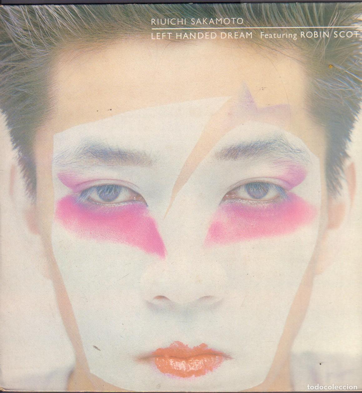 Discos de vinilo: RIUICHI SAKAMOTO - LEFT HANDED DREAM (FEATURING &rdquo;ROBIN SCOTT&rdquo;) / LP EPIC 1982 RF-26594