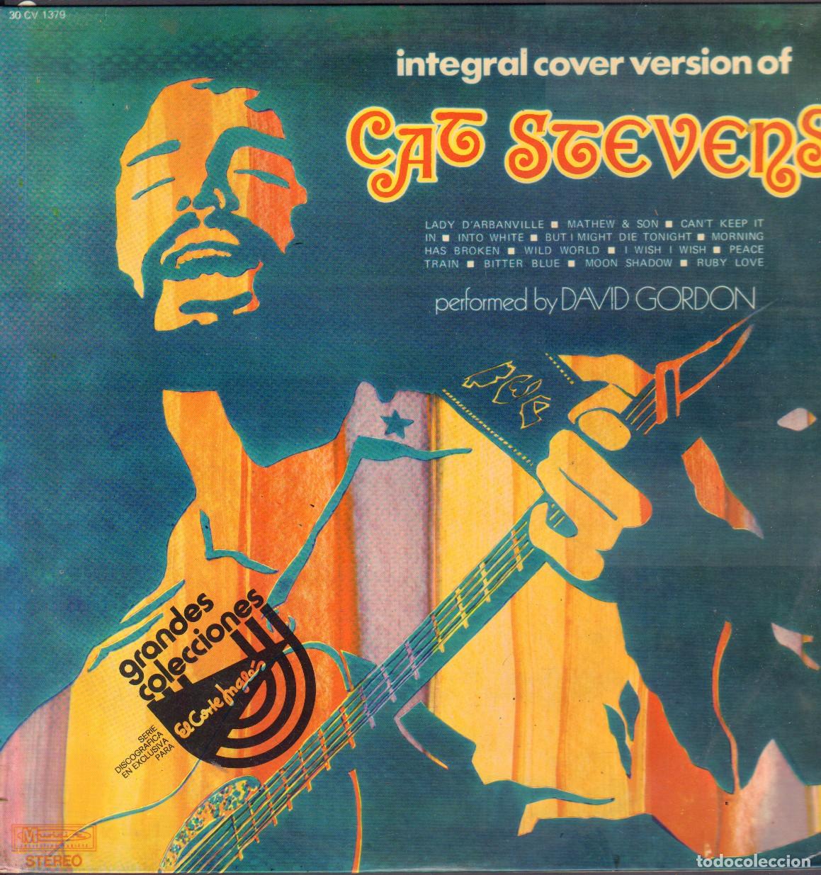 Discos de vinilo: CAT STEVENS - LADY D'ARBANVILLE, MATHEW, CAN'T KEEP IT IN, RUBY LOVE.../ LP MUNDIDISC 1976 RF-26596