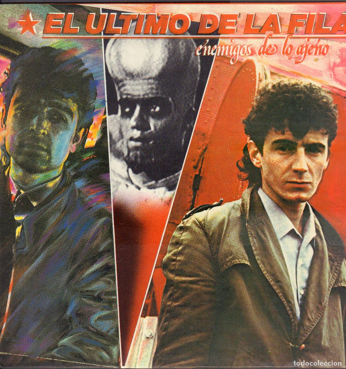 Vinyl records: EL ULTIMO DE LA FILA - ENEMIGOS DE LOS AJENO / AVIONES PLATEADOS.../ LP PDI 1986 RF-26599