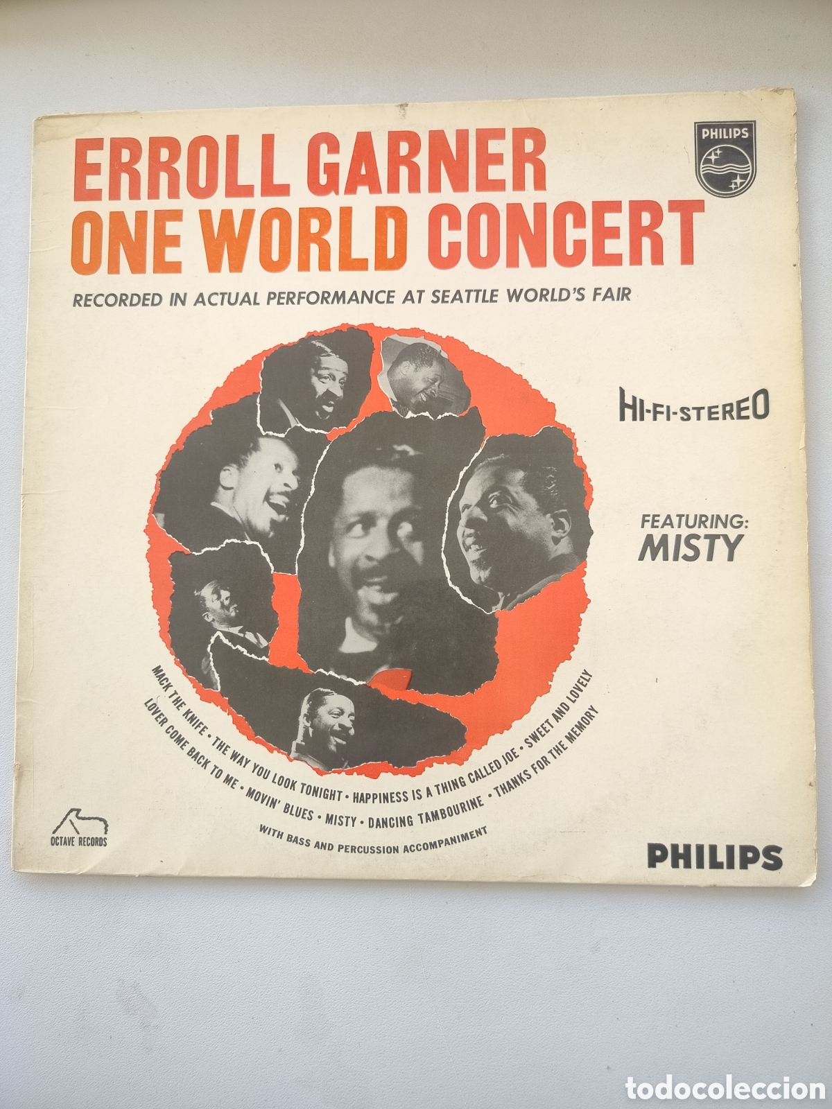 Discos de vinilo: Errol Garner LP 1963