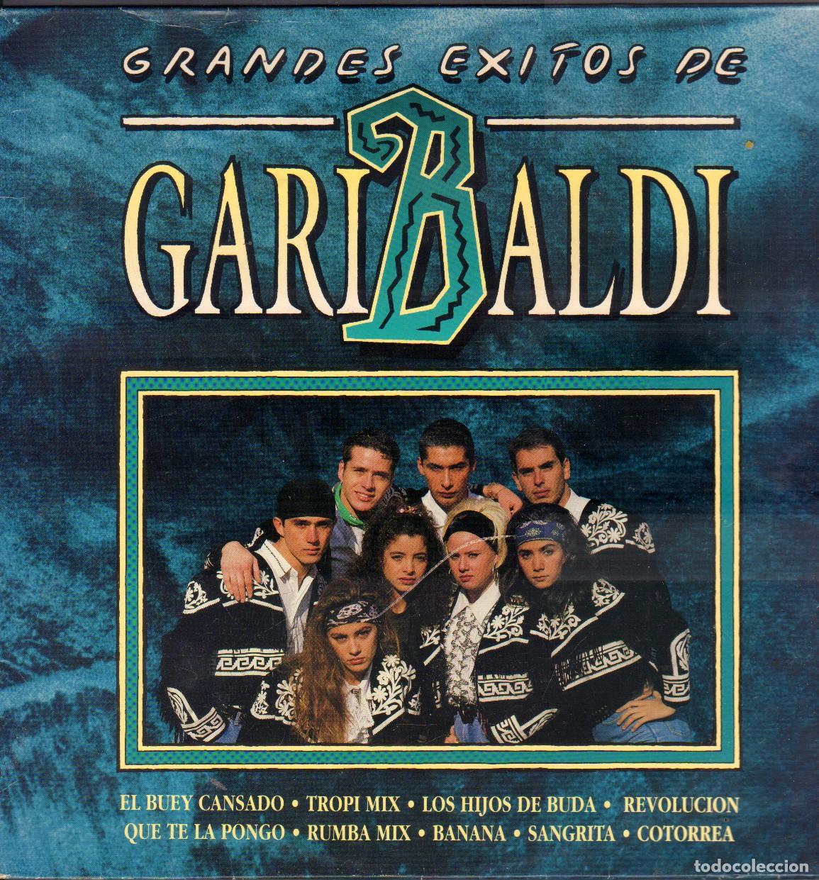 Discos de vinilo: GARIBALDI - GRANDES EXITOS / EL BUEY CANSADO, TROPI MIX, REVOLUCION.../ LP EMI 1992 RF-26600