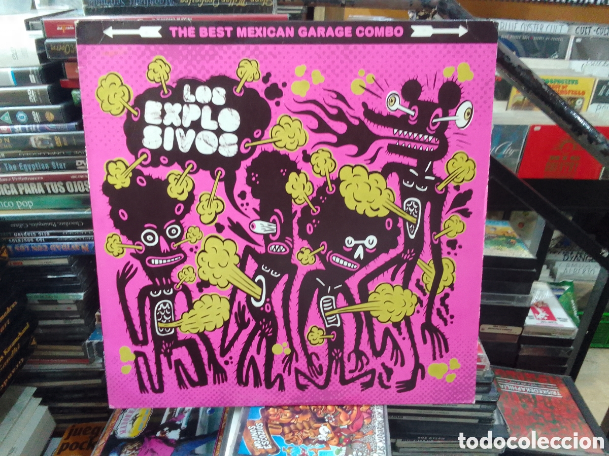 Discos de vinilo: Los explosivos,the Best Mexican Combo