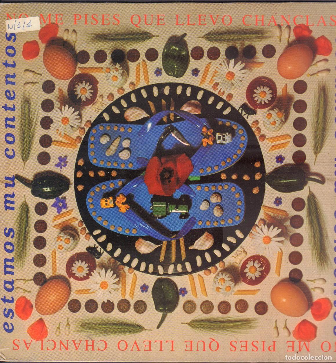 Discos de vinilo: NO ME PISES QUE LLEVO CHANCLAS - ESTAMOS MU CONTENTOS / EL AMOTO.../ LP SENADOR 1991 RF-25365