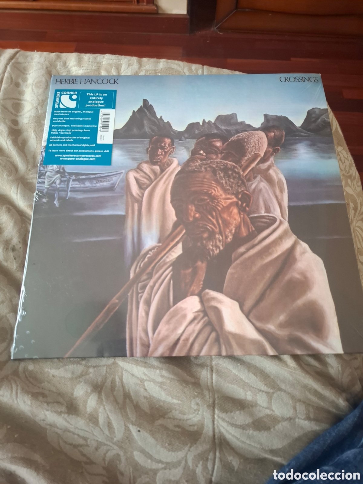 Discos de vinilo: Herbie Hancock Crossings reed 180 grs enteramente anal&oacute;gica gatefold