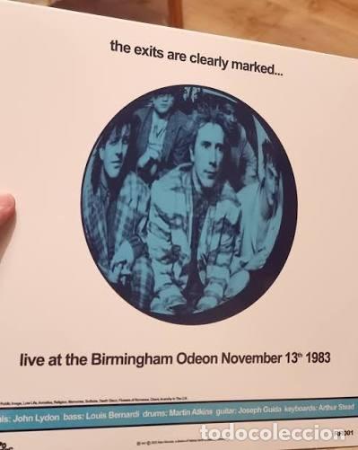 Discos de vinilo: P.I.L. LIVE AT THE BIRMINGHAM ODEON NOVEMBER 13TH 1983 LP