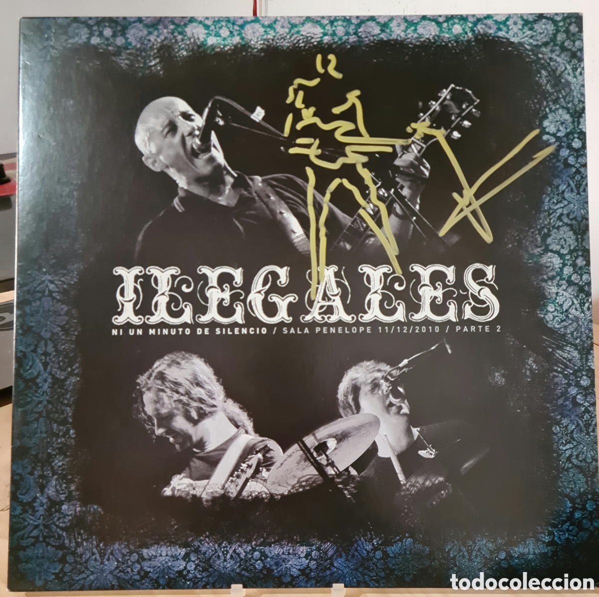 Discos de vinilo: ILEGALES *NI UN MINUTO DE SILENCIO, SALA PENELOPE PARTE 2