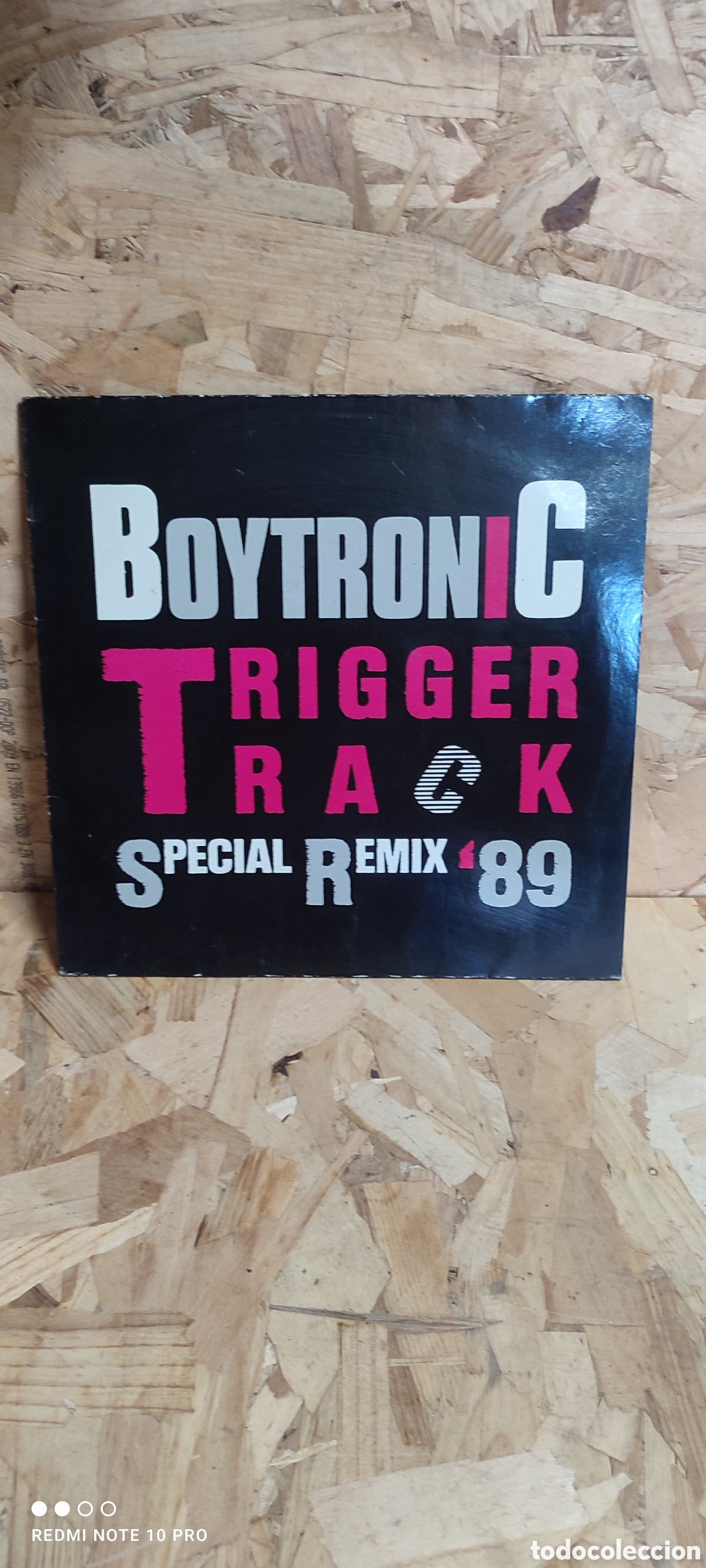 Discos de vinilo: Vinilo Boytronic Trigger Track Special Remix 89. Nuevo de expositor de tienda cerrada.
