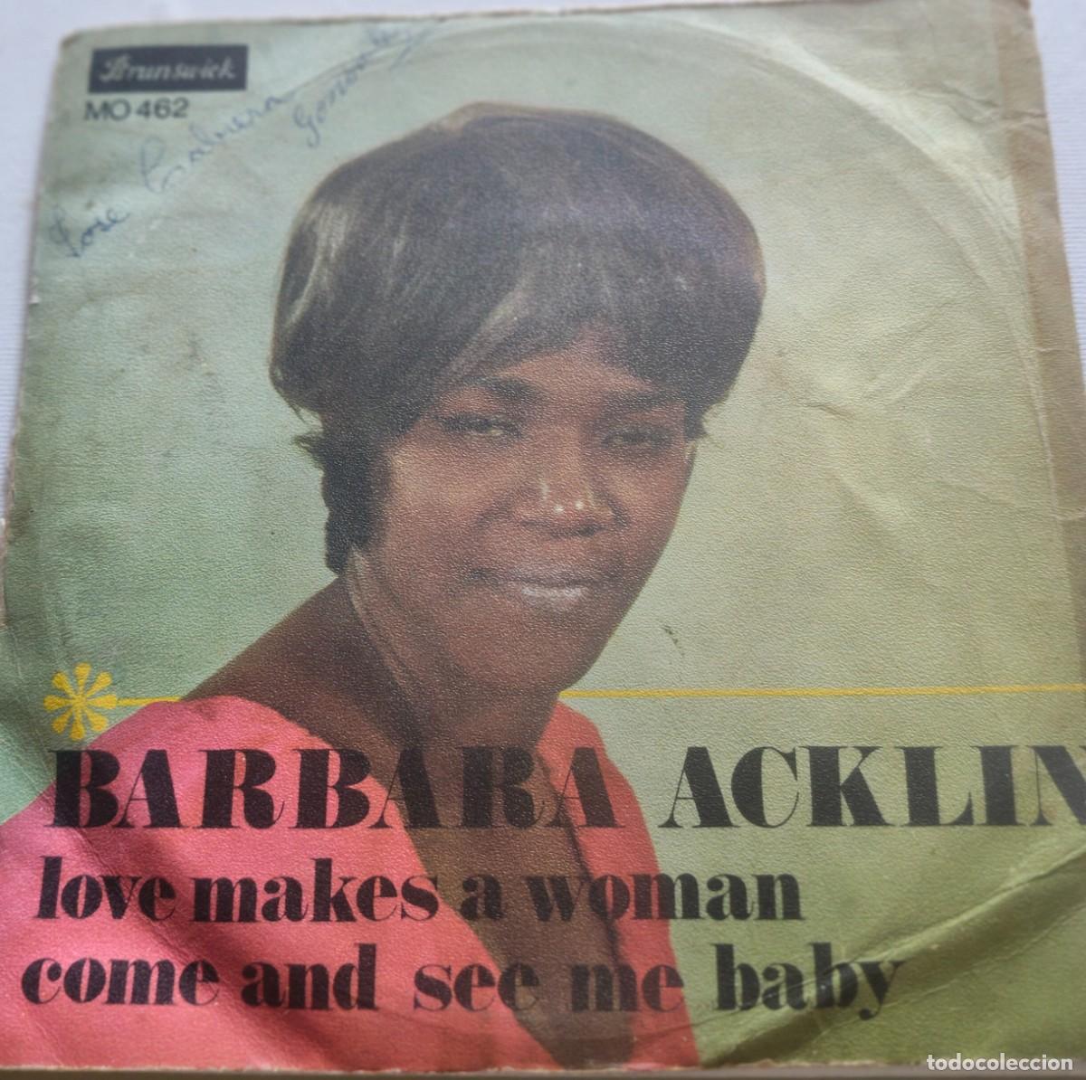 Discos de vinilo: BARBARA ACKLIN.LOVES MAKES A WOMAN-PEDIDO MINIMO 11 EUROS