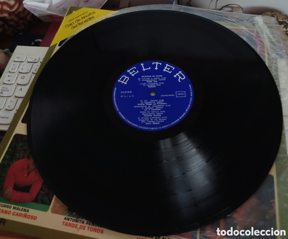 Discos de vinilo: Seleccion de exitos. VV.AA. - Foto 2