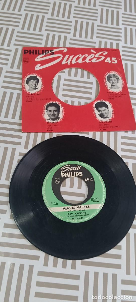 Discos de vinilo: Disco vinilo single 7'' Ray Conniff S Wonderful Wagon Wheels Philips Succes 45 B322124