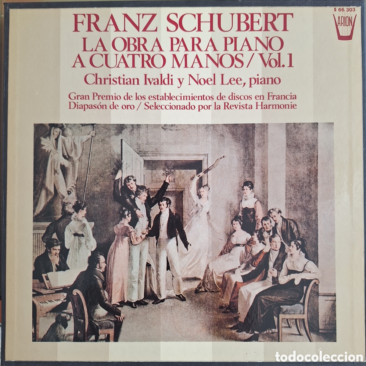 Discos de vinilo: Caja Franz Schubert. La obra para piano a cuatro manos.