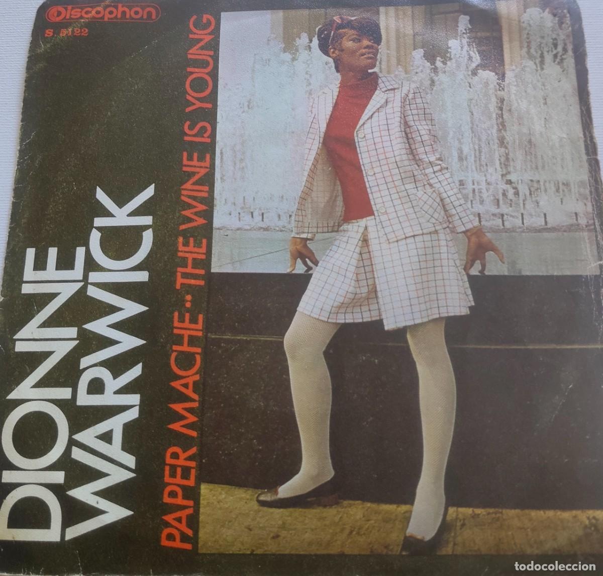 Discos de vinilo: DIONNEV WARWICK-PAPER MACHE-PEDIDO MINIMO 11 EUROS