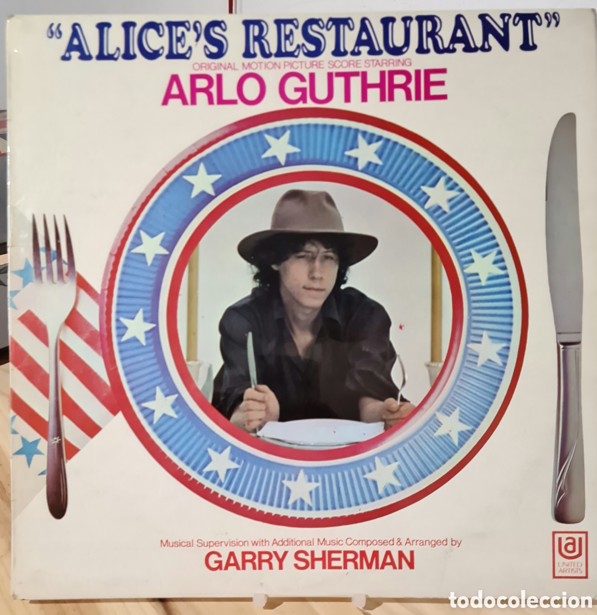 Discos de vinilo: ARLO GUTHRIE * ALICE'S RESTAURANT . OMP