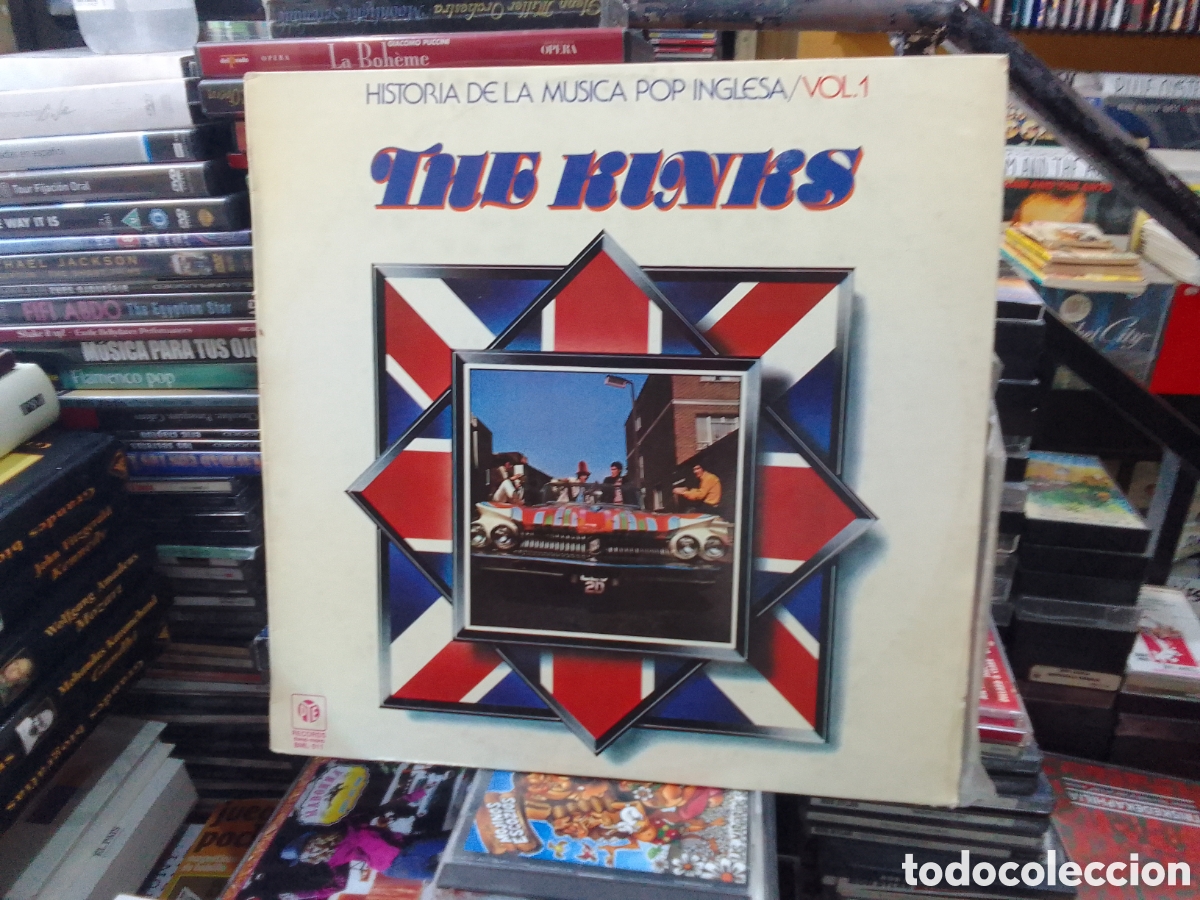 Discos de vinilo: Historia de la m&uacute;sica pop inglesa,v 1 the kinks
