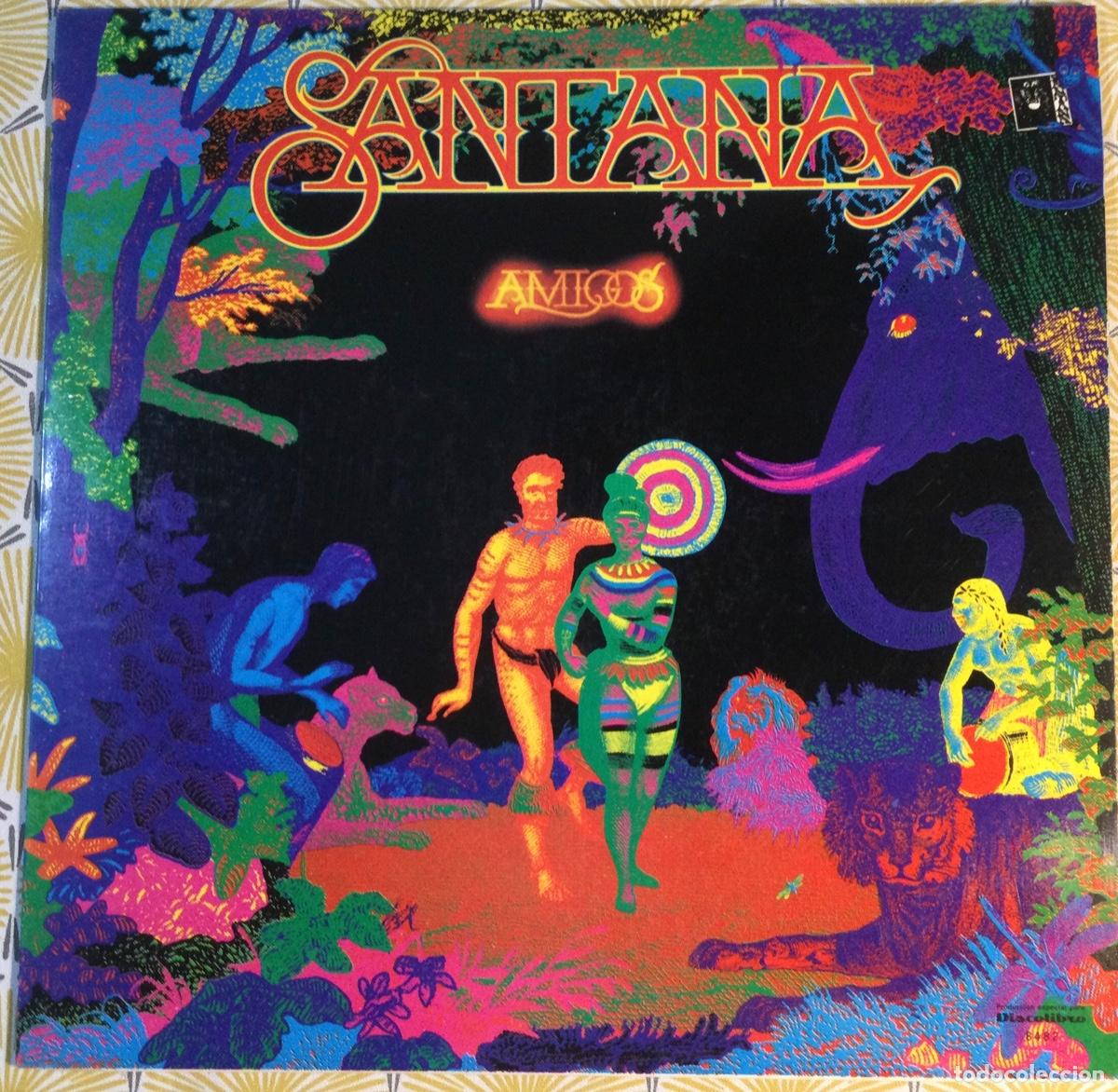 Discos de vinilo: VINILO LP SANTANA AMIGOS