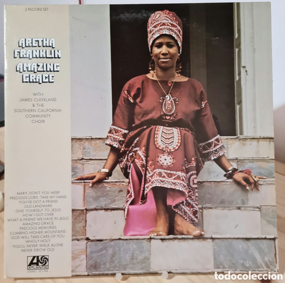Discos de vinilo: ARETHA FRANKLIN * AMAZING GRACE