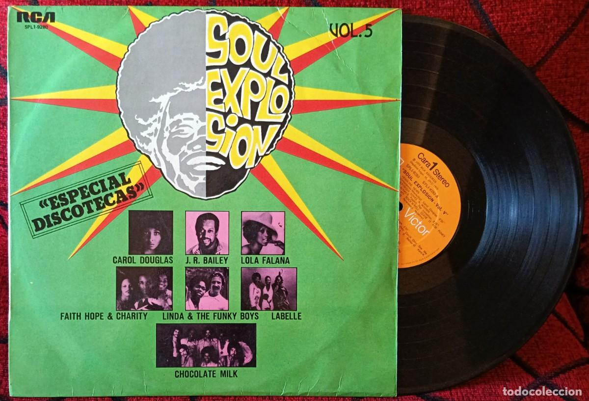 Discos de vinilo: SOUL EXPLOSION VOL. 5 VINILO LP 1975 LOLA FALANA Linda & The Funky Boys CHOCOLATE MILK