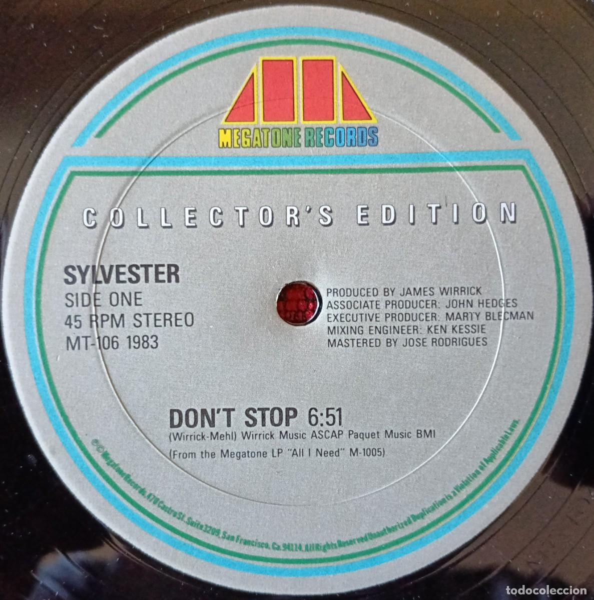 Discos de vinilo: SYLVESTER ** Don't Stop / Hard Up ** MAXI SINGLE VINILO 1983 USA