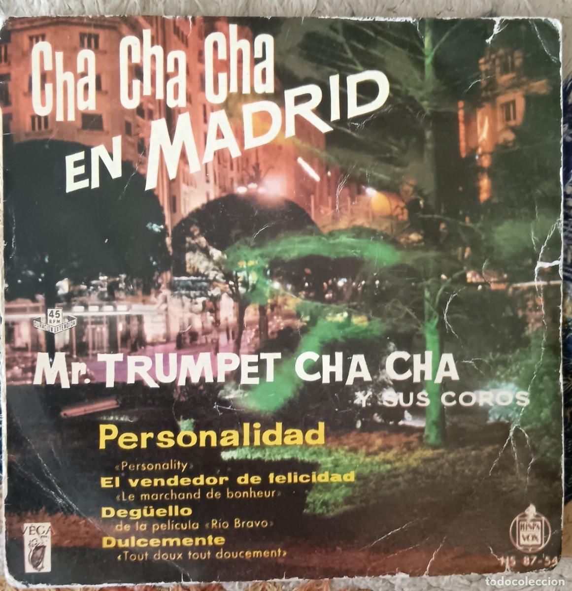 Discos de vinilo: Mr. Trumpet cha chs y sus coros. Single