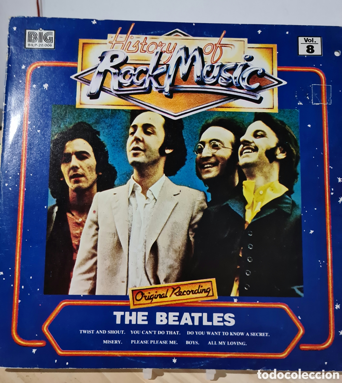 Discos de vinilo: THE BEATLES * HISTORY OF ROCK MUSIC