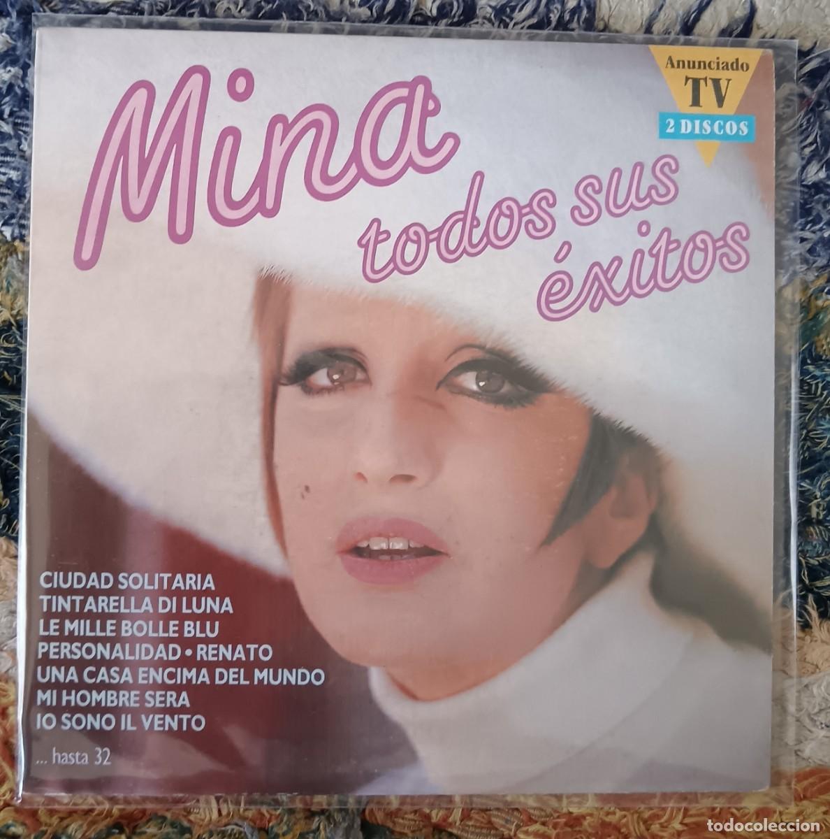 Discos de vinilo: MINA todos sus &eacute;xitos. Single promocional 4 canciones.