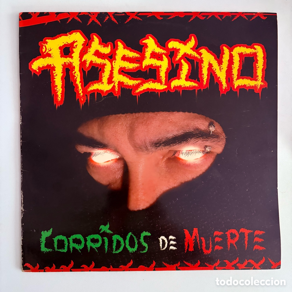 Discos de vinilo: LP Asesino &lrm;&ndash; Corridos De Muerte edicion espa&ntilde;ola de 2003
