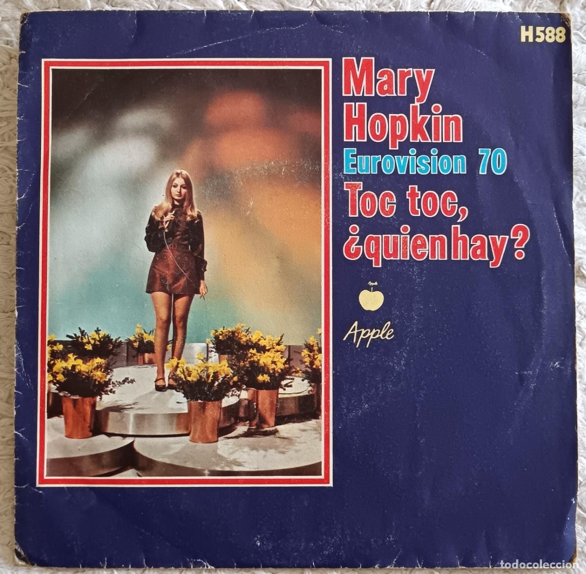 Discos de vinilo: Mary Hopkin. Eurovision 1970. Single