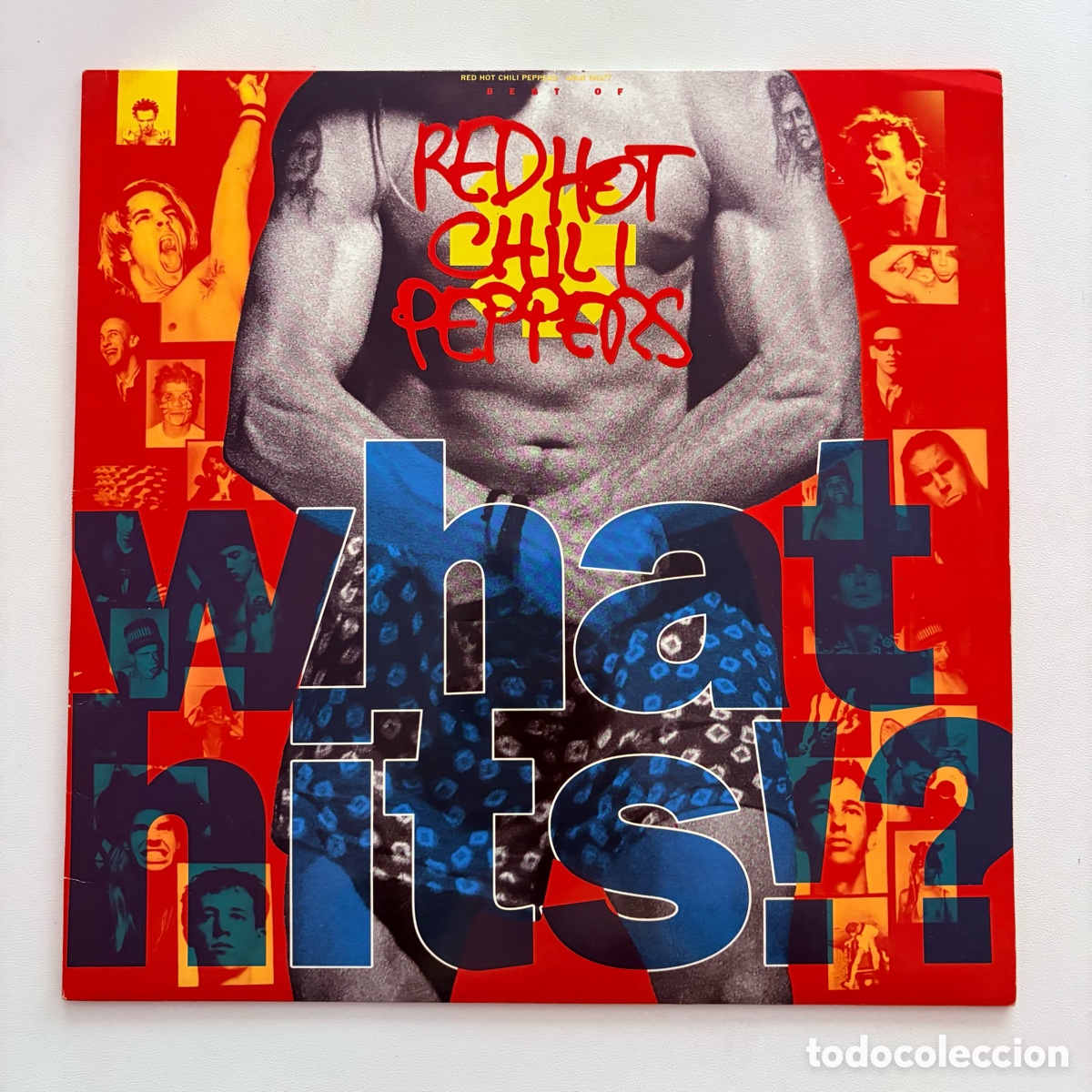 Discos de vinilo: lp Red Hot Chili Peppers &ndash; What Hits!? edicion espa&ntilde;ola de 1992