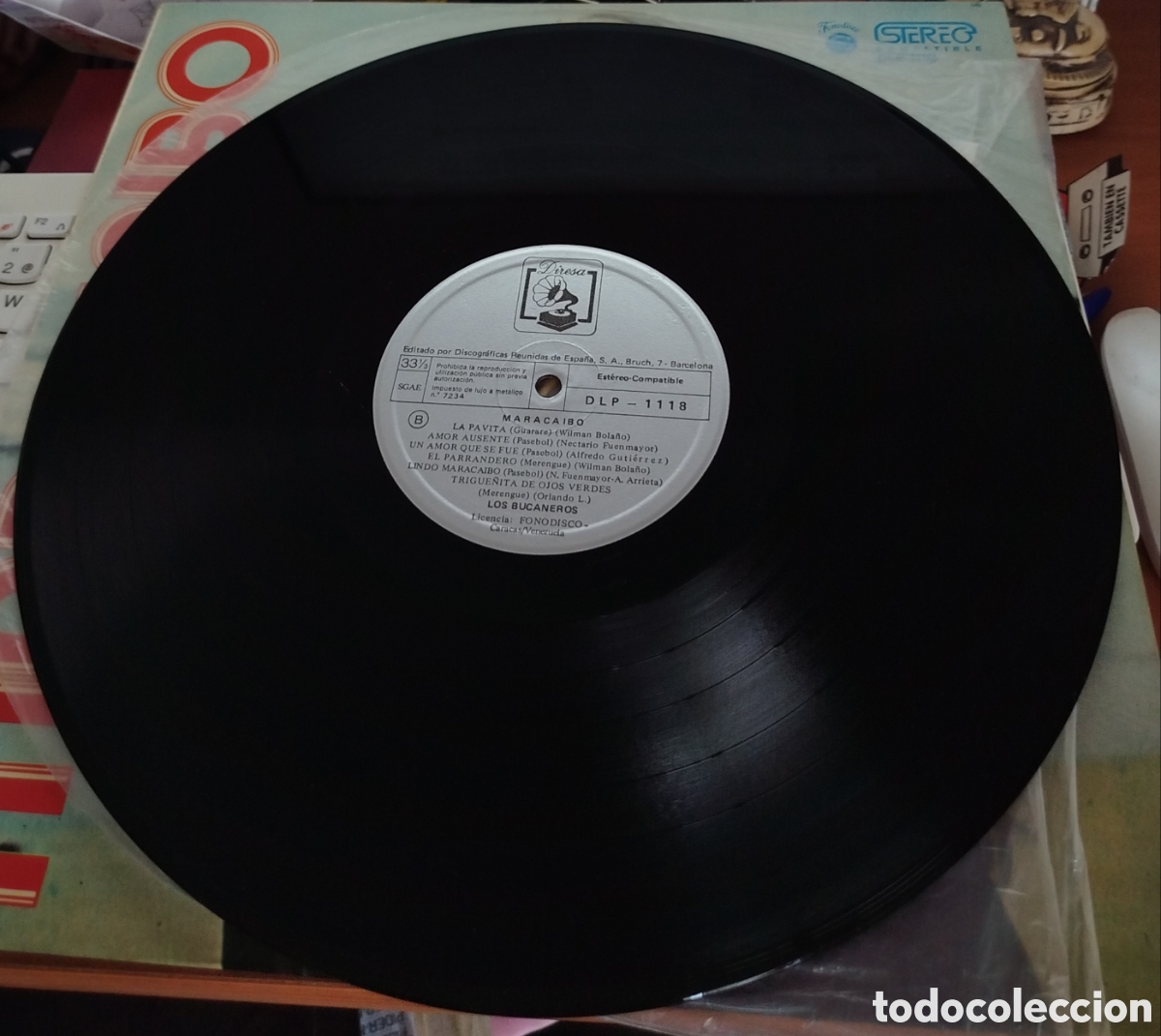 Discos de vinilo: Los Bucaneros - Maracaibo - Foto 2