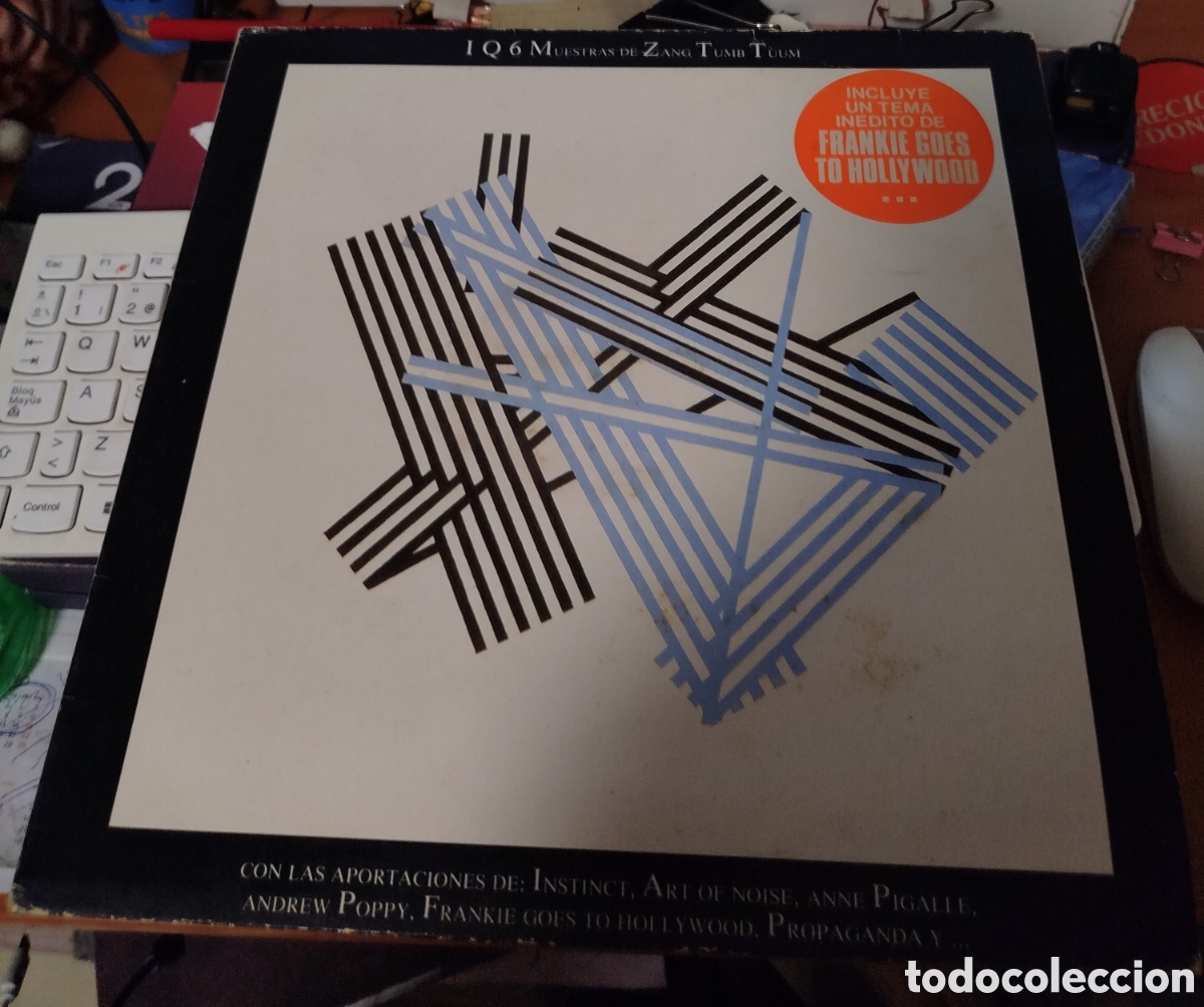 Discos de vinilo: IQ6 Muestras de Zang Tumb Tuum. VV.AA. Frankie goes to Hollywood/ Propaganda /.Art of noise...