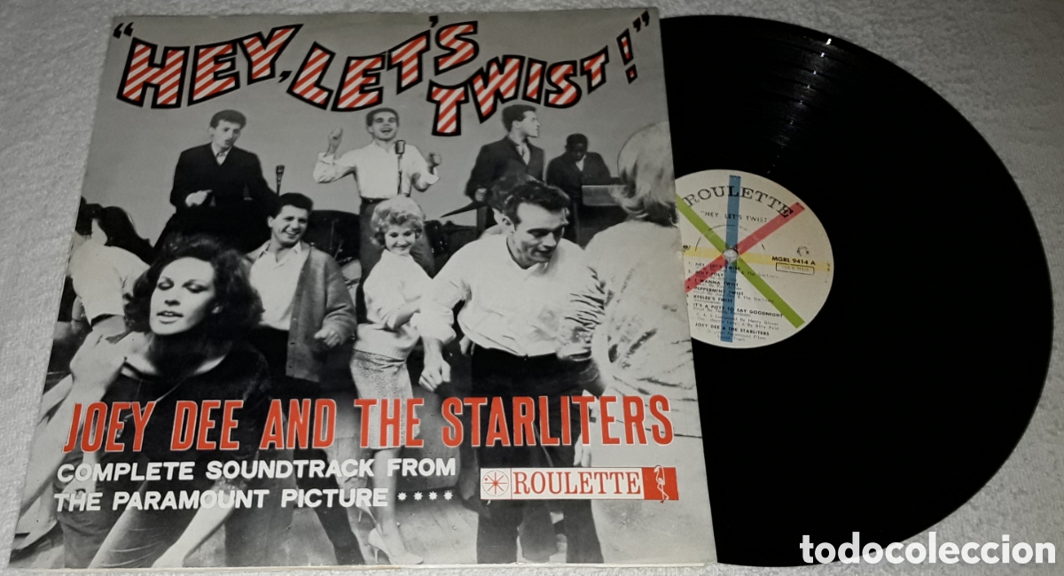 Discos de vinilo: LP- JOEY DEE AND THE STARLITERS - HEY LET'S TWIST ! - MADE IN HOLLAND