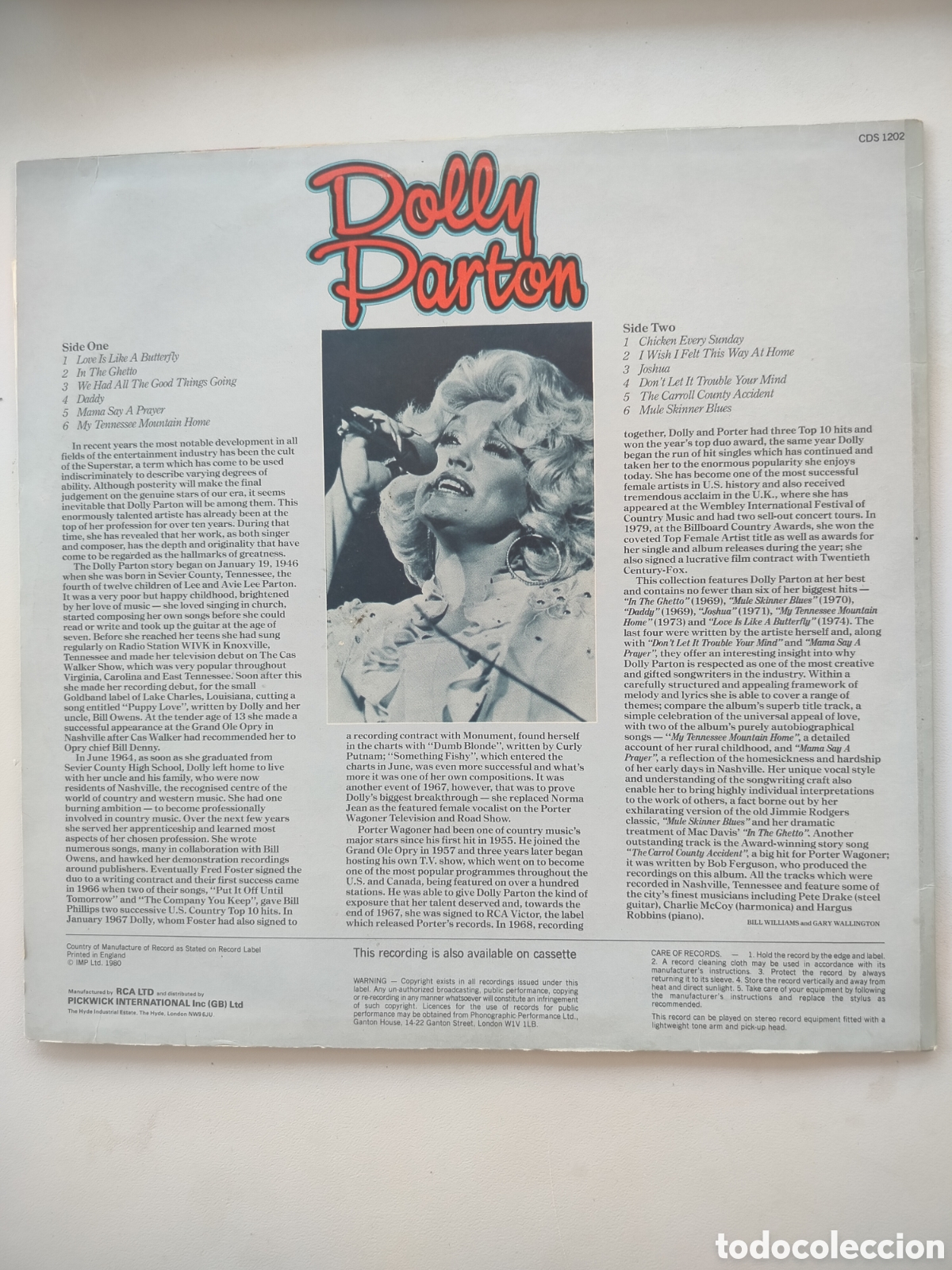 Discos de vinilo: Dolly Parton LP 1980 - Foto 2