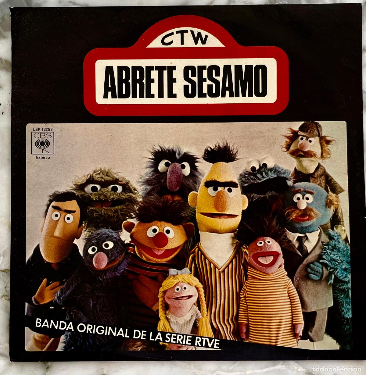 Discos de vinilo: ABRETE SESAMO. BANDA SONORA ORIGINAL DE LA SERIE RTVE. LP EDICION ESPECIAL SAGRADA FAMILIA 1976
