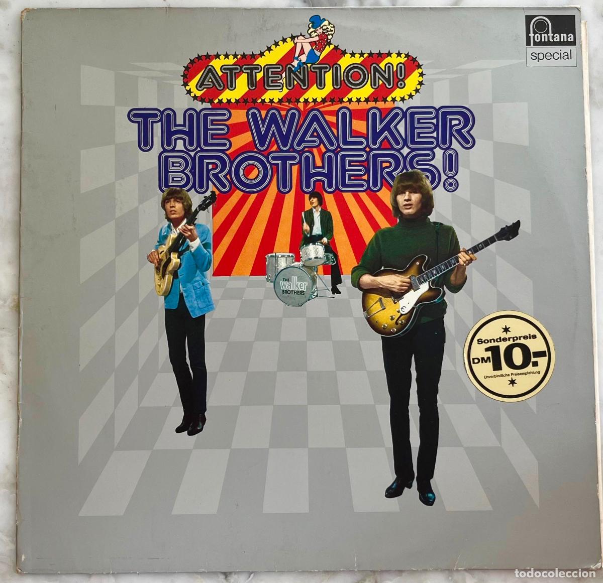 Discos de vinilo: THE WALKER BROTHERS. ATTENTION. LP EDICION SOLO ALEMANIA
