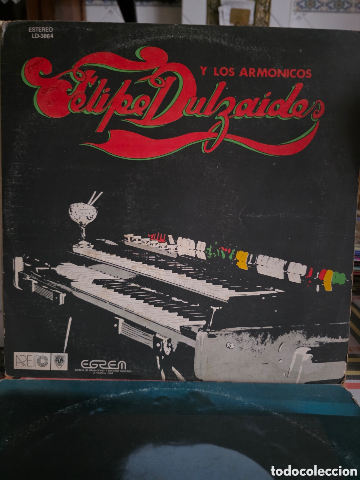 Discos de vinilo: FELIPE DULZAINES Y LOS ARM&Oacute;NICOS - EGREM ORIGINAL