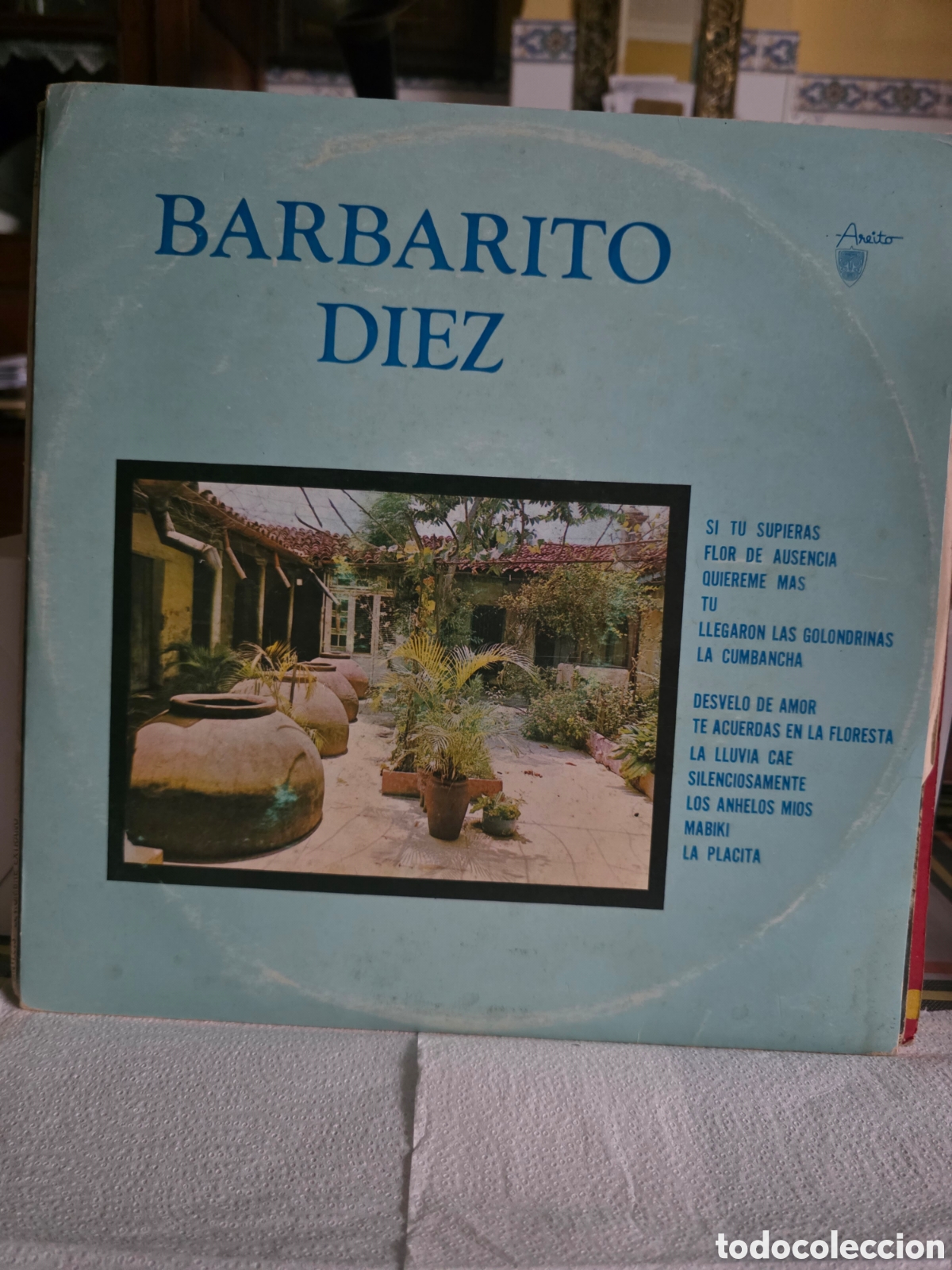 Discos de vinilo: BARBARITO DIEZ , EL REY DEL DANZ&Oacute;N, EGREM