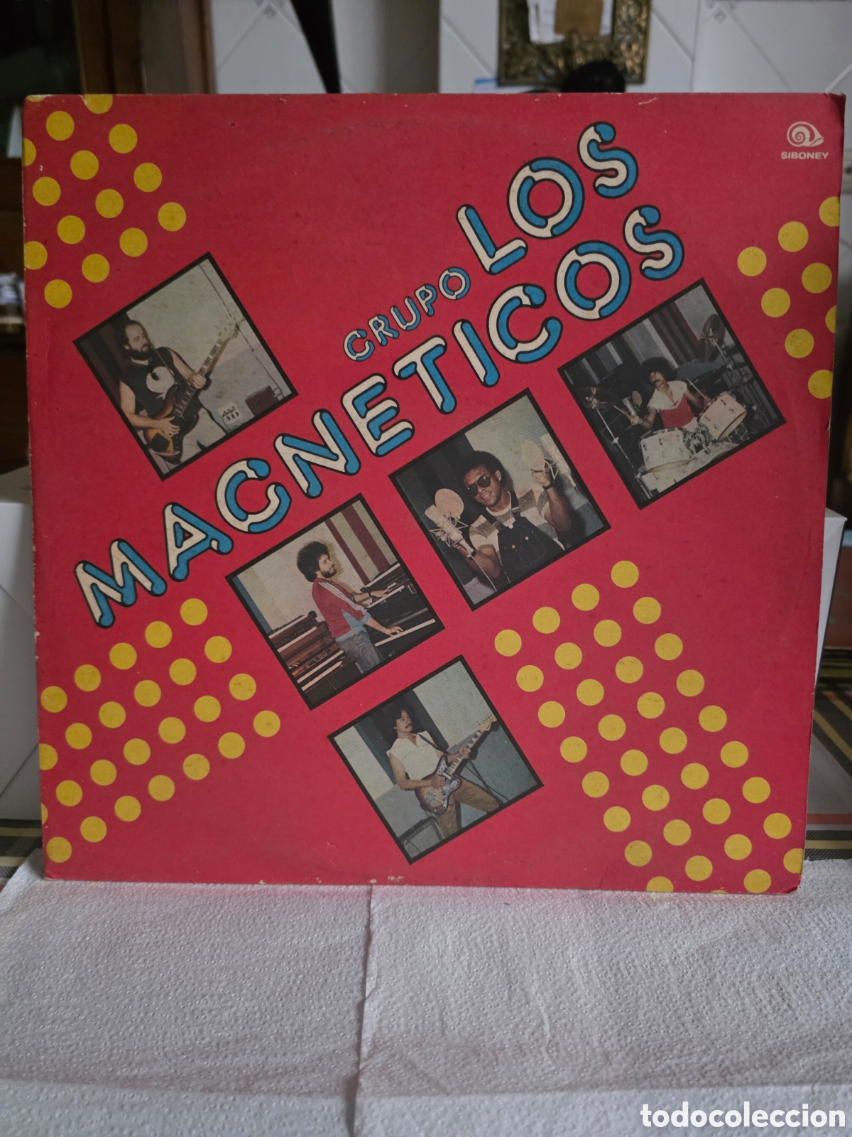 Discos de vinilo: GRUPO LOS MAGN&Eacute;TICOS - factor&iacute;a cubana Egrem