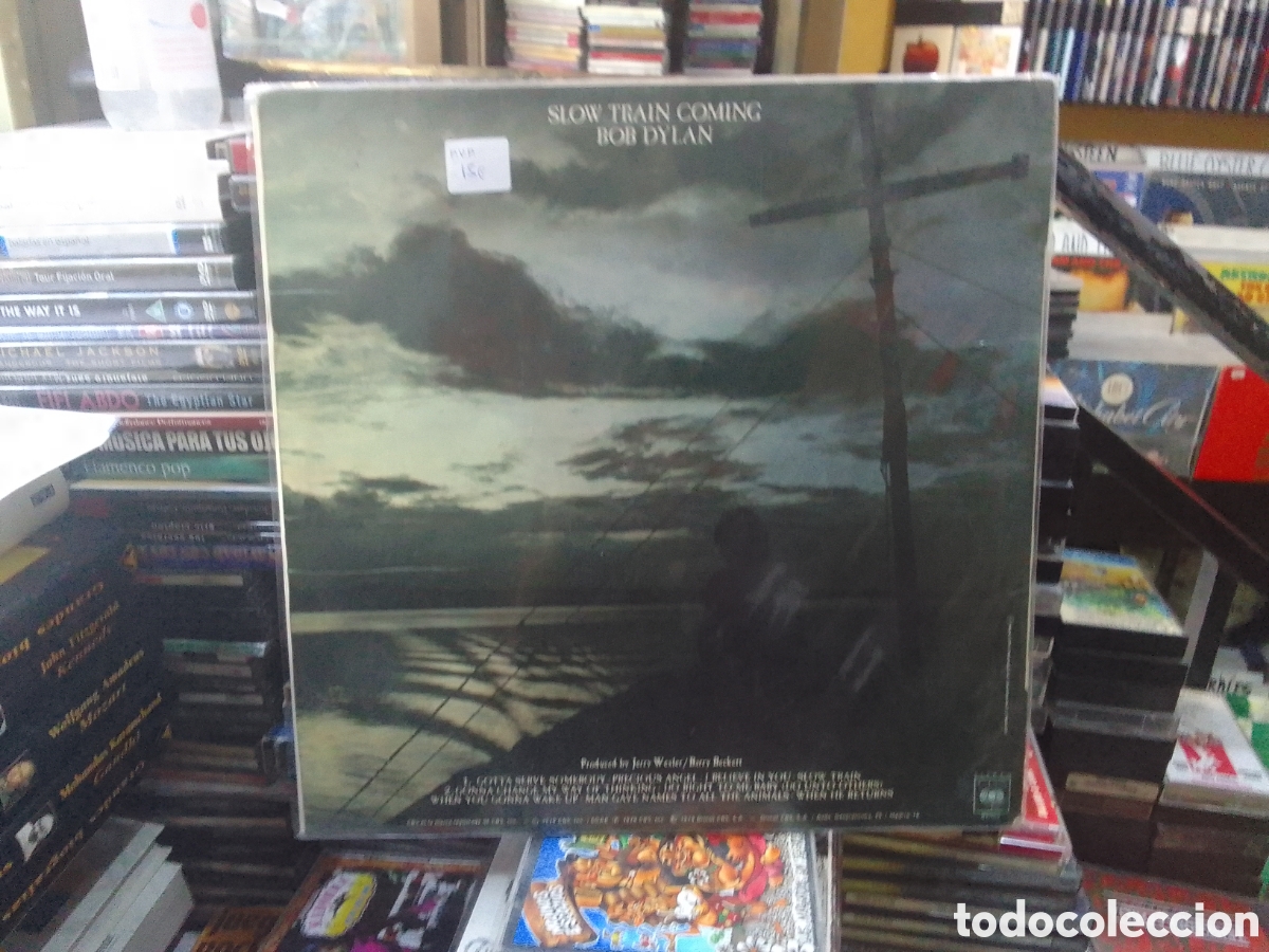 Discos de vinilo: Slow train coming,bob Dylan - Foto 2