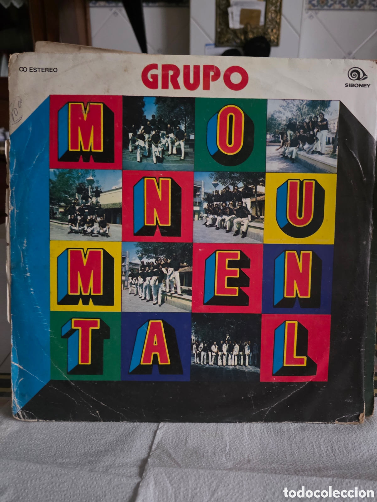 Vinyl records: GRUPO MONUMENTAL CUBA 1987
