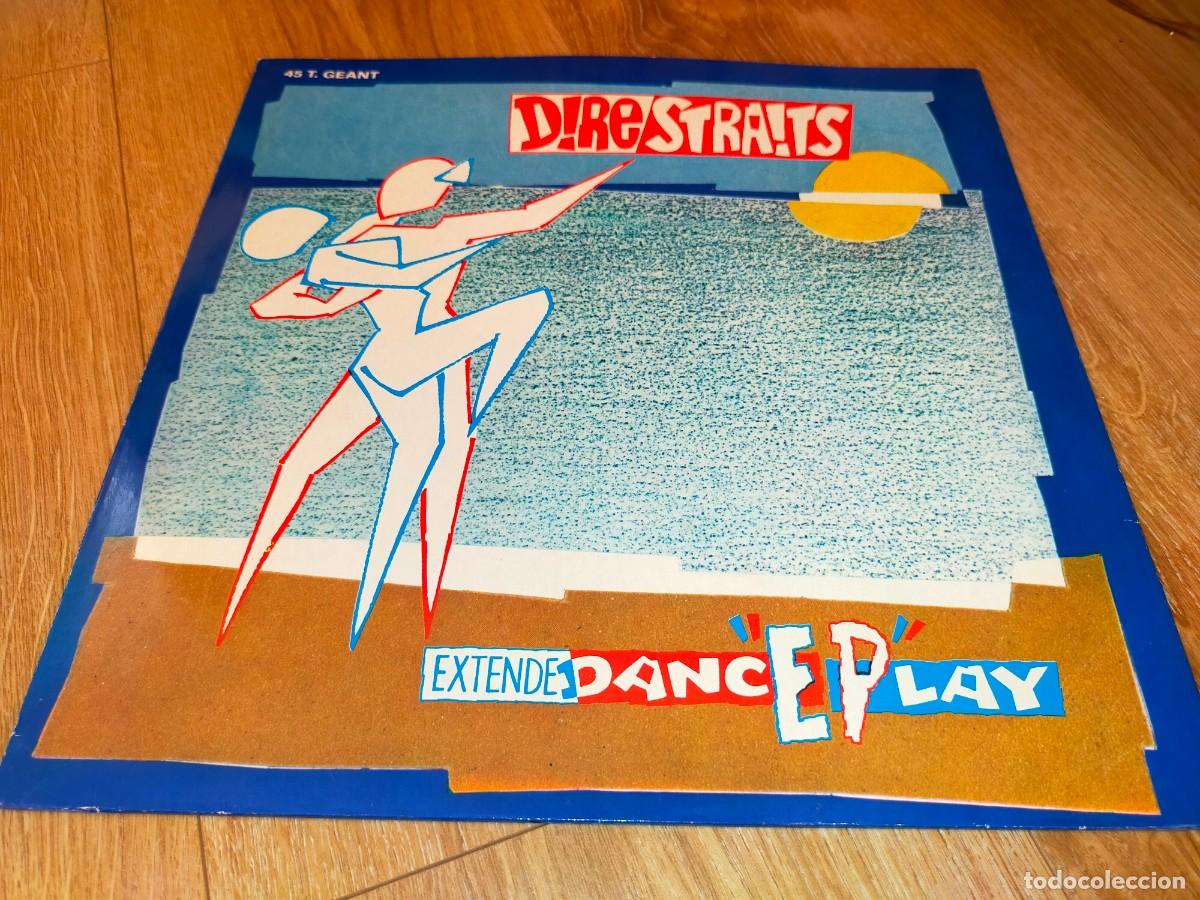 Discos de vinilo: DIRE STRAITS-TWISTING BY THE POOL-EN MUY BUEN ESTADO