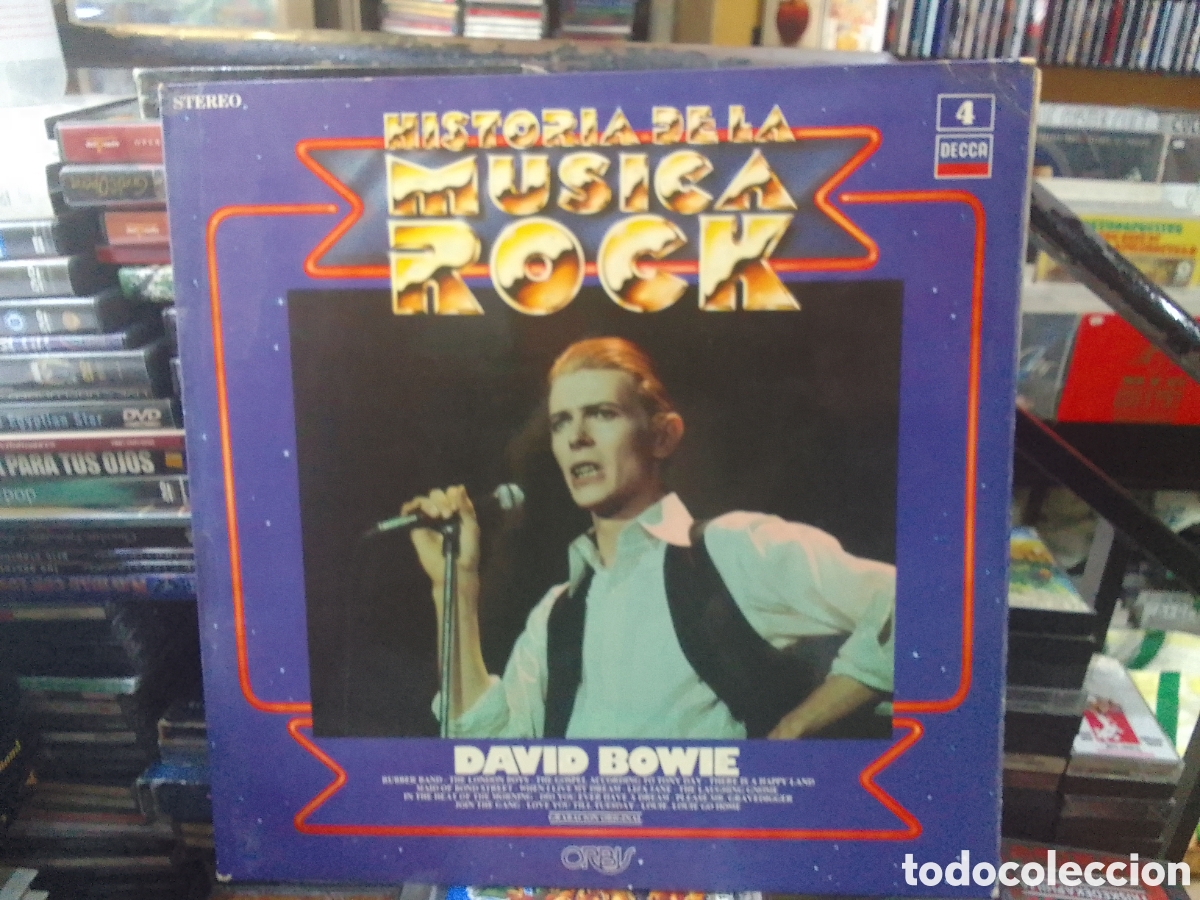 Discos de vinilo: Historia de la m&uacute;sica rock,4, David Bowie