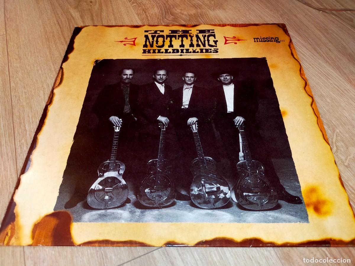 Discos de vinilo: THE NOTTING HILLBILLIES-MISSING-CONTIENE ENCARTE-ORIGINAL ESPA&Ntilde;OL 1990-MARK KNOPFLER