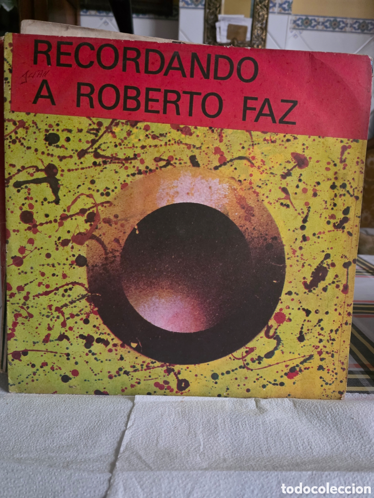 Discos de vinilo: RECORDANDO A ROBERTO FAZ - EGREM CUBA 1988