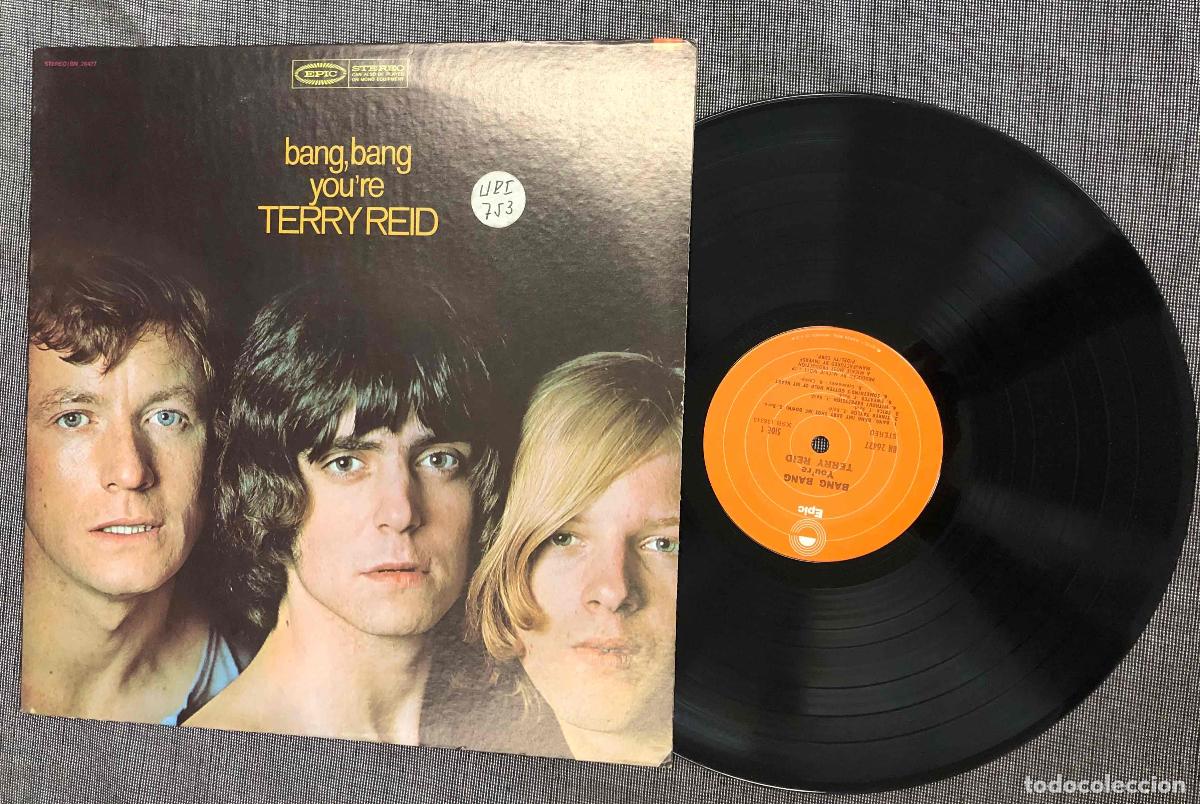 Discos de vinilo: LP TERRY REID BANG, BANG YOU'RE. EPIC 1968