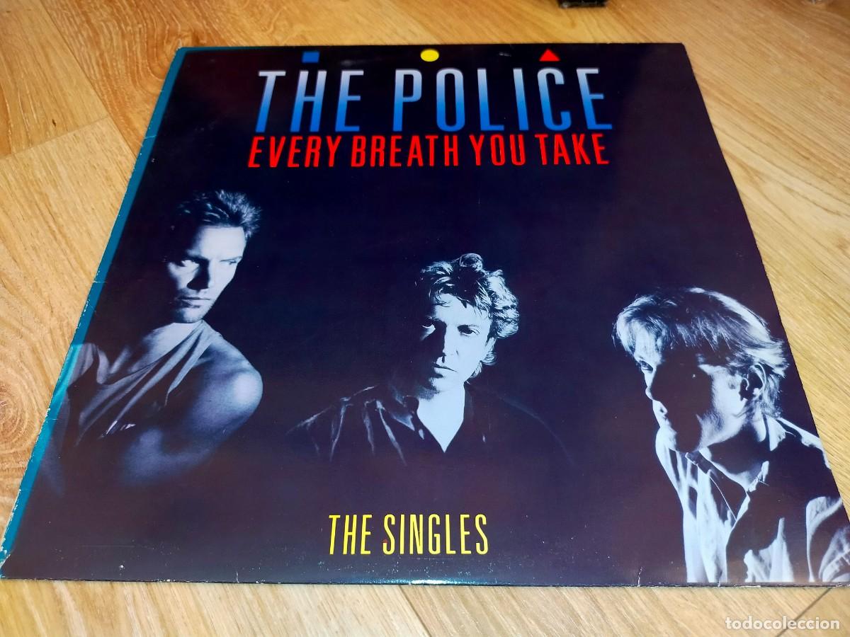 Discos de vinilo: THE POLICE-EVERY BREATH YOU TAKE-THE SINGLES-CONTIENE ENCARTE-ORIGINAL ESPA&Ntilde;OL 1986