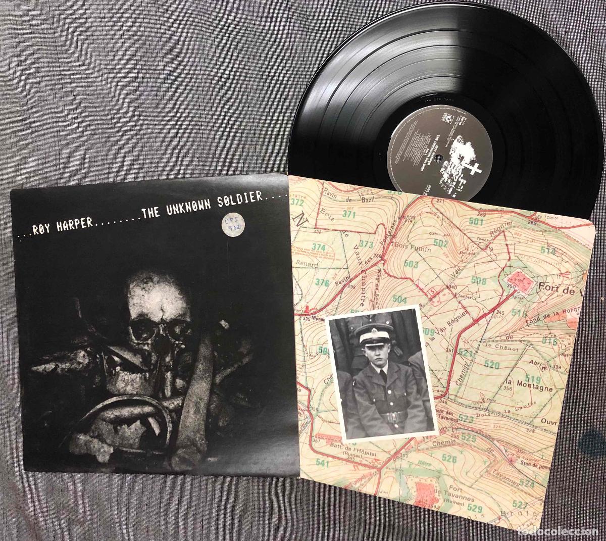 Discos de vinilo: LP ROY HARPER. THE UNKNOWN SOLDIER. EMI RECORDS 1980