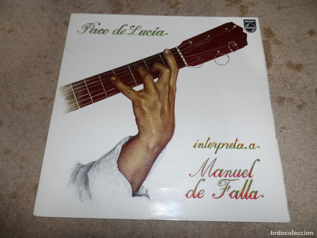 Discos de vinilo: PACO DE LUCIA - INTERPRETA A MANUEL DE FALLA (SPAIN 1978)