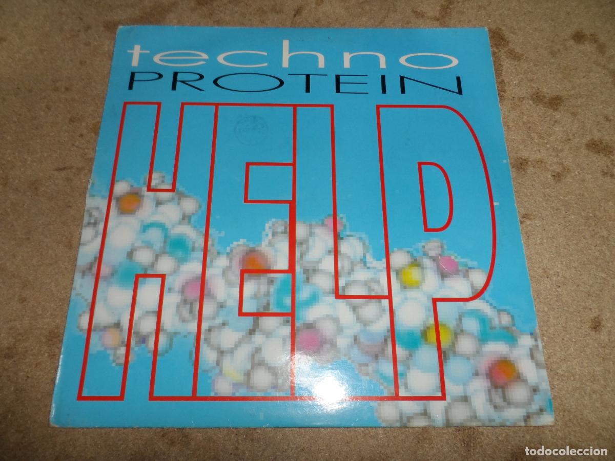 Discos de vinilo: Techno Protein &ndash; Help (SPAIN 1994)