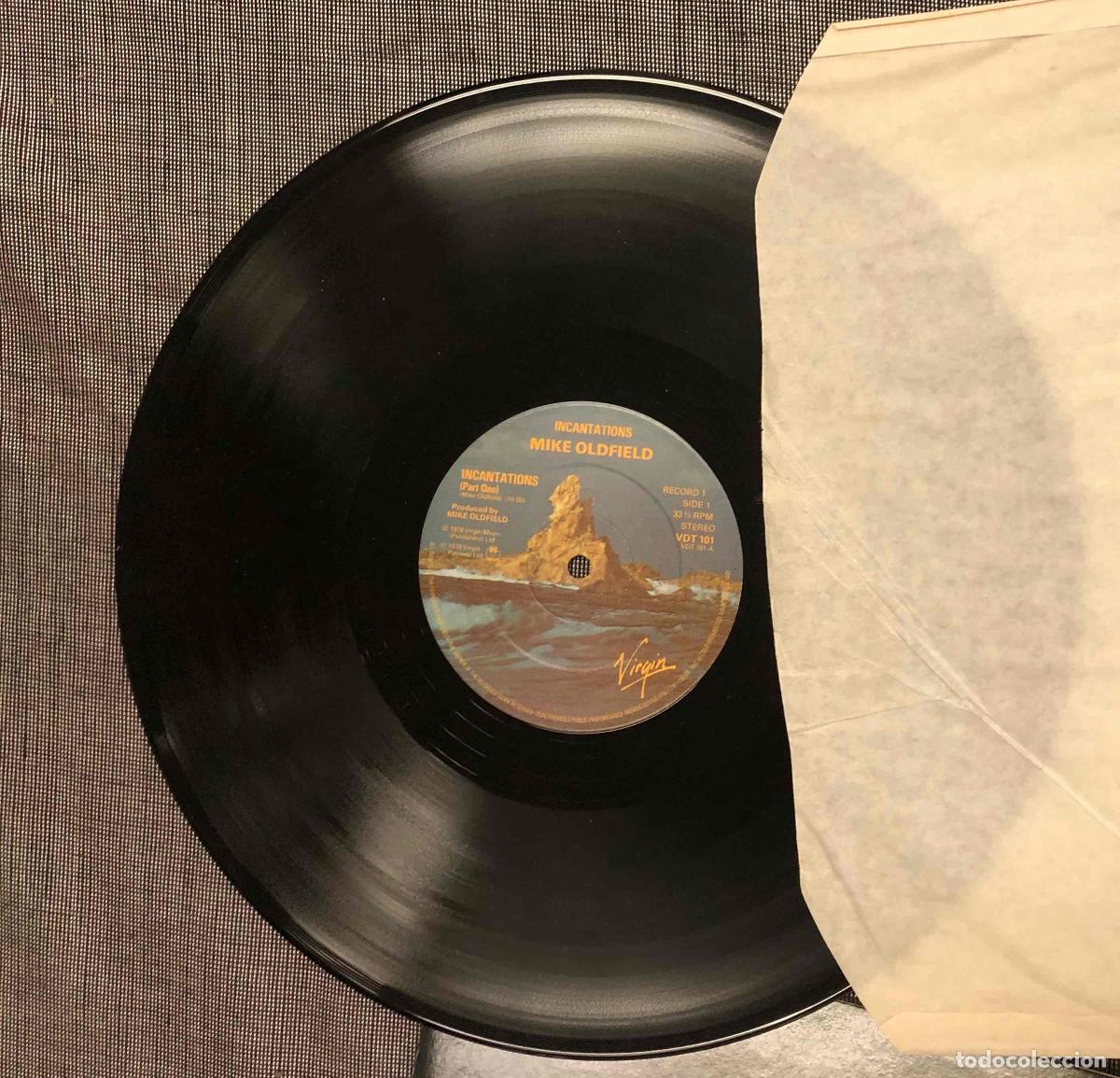 Discos de vinilo: 2 LP MIKE OLDFIELD INCANTATIONS. VIRGIN 1978 - Foto 5